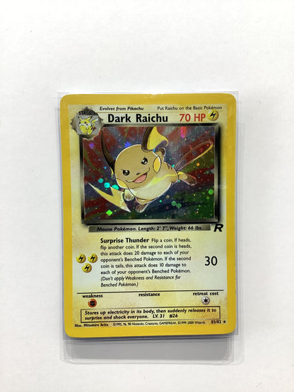 Dark Raichu (83/82) Team Rocket - Holo Rare