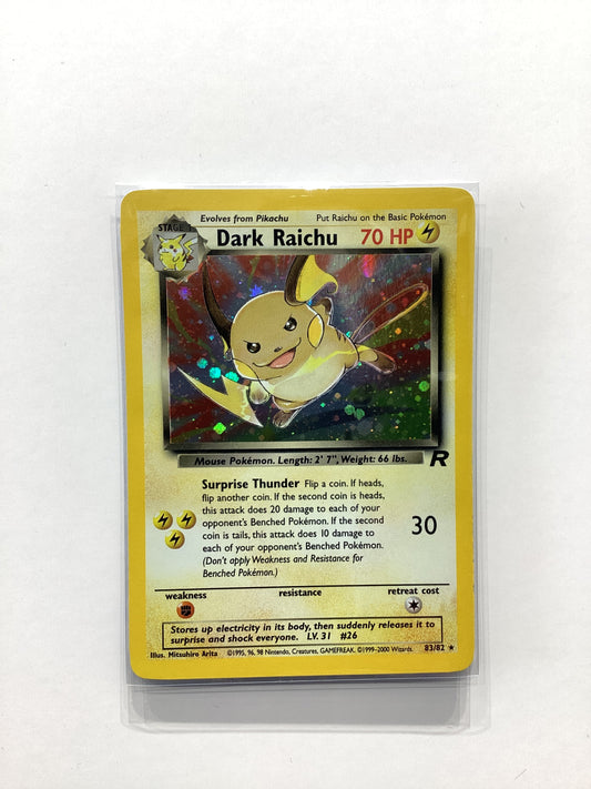 Dark Raichu (83/82) Team Rocket - Holo Rare