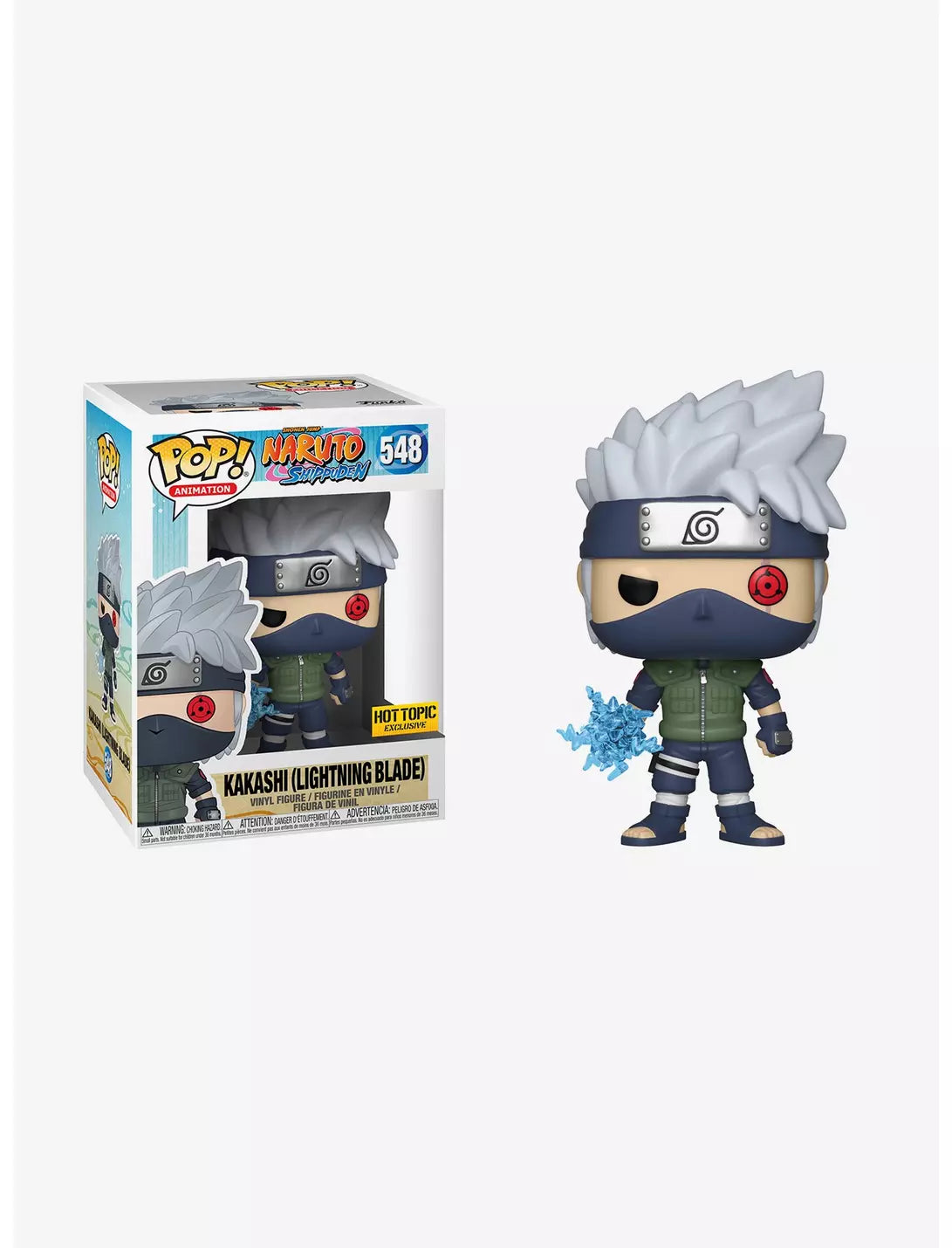 Funko Naruto Shippuden Pop! Kakashi (Lightning Blade) Vinyl Figure Hot Topic Exclusive