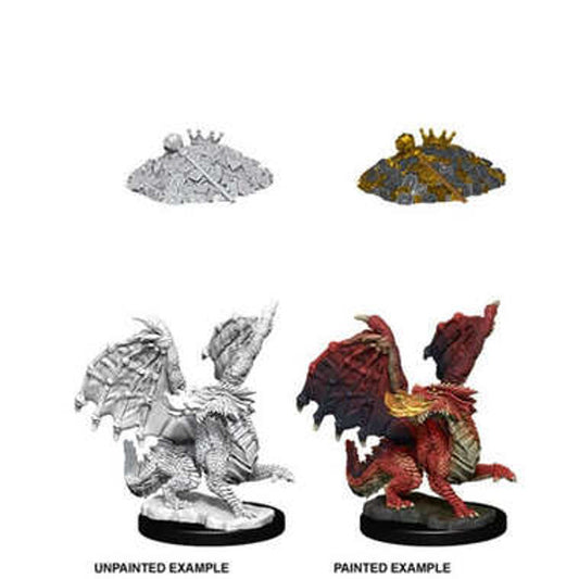 Dungeons & Dragons: Nolzur's Marvelous Unpainted Miniatures - W10 Red Dragon Wyrmling