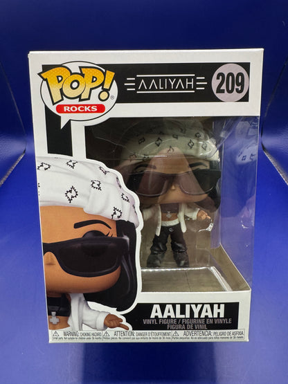 Funko Pop Rocks! Aaliyah #209