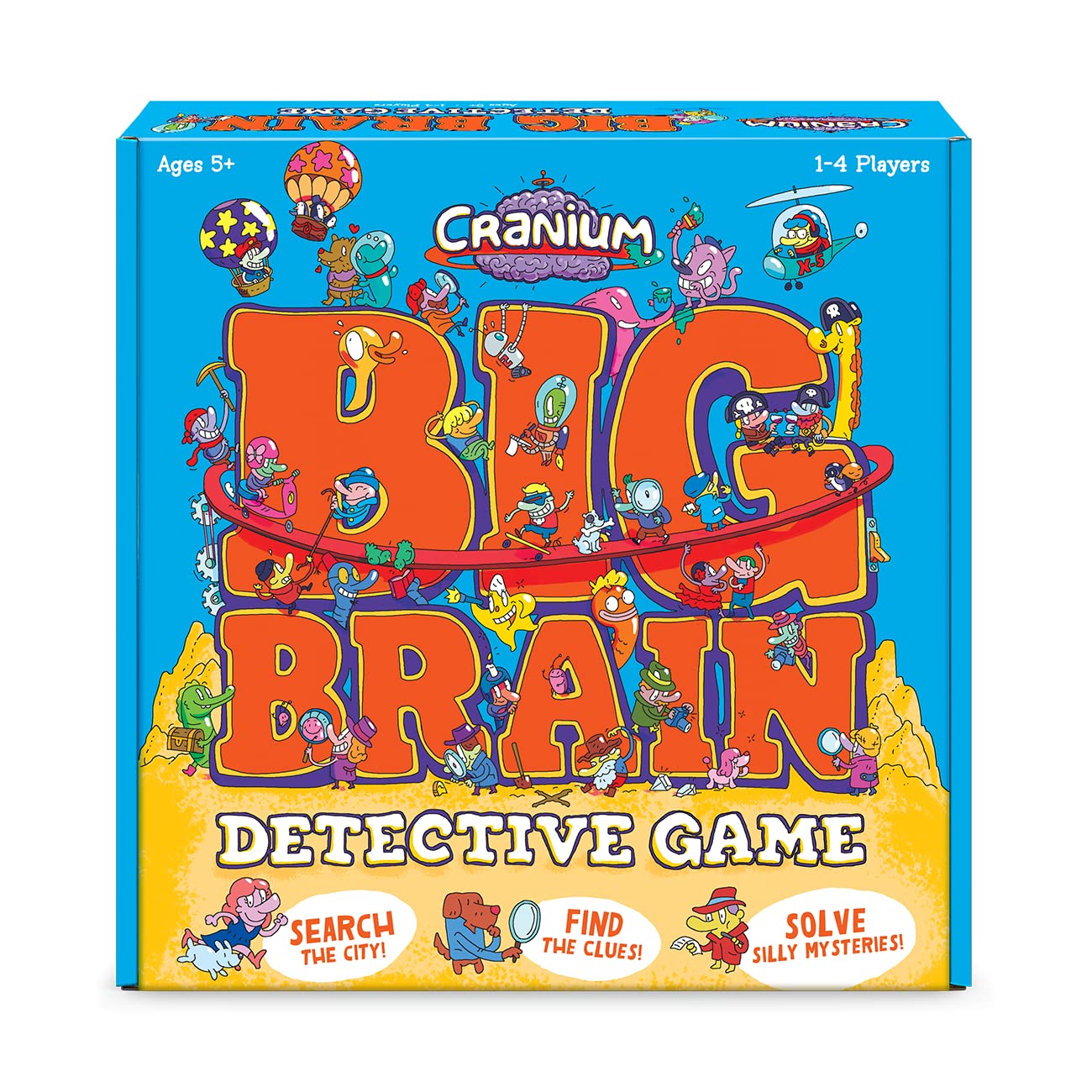 Cranium Big Brain Detective Game