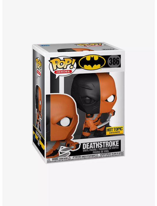 Funko DC Comics Batman Pop! Heroes Deathstroke Vinyl Figure Hot Topic Exclusive