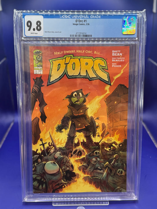 D'Orc #1 Slabbed 9.8