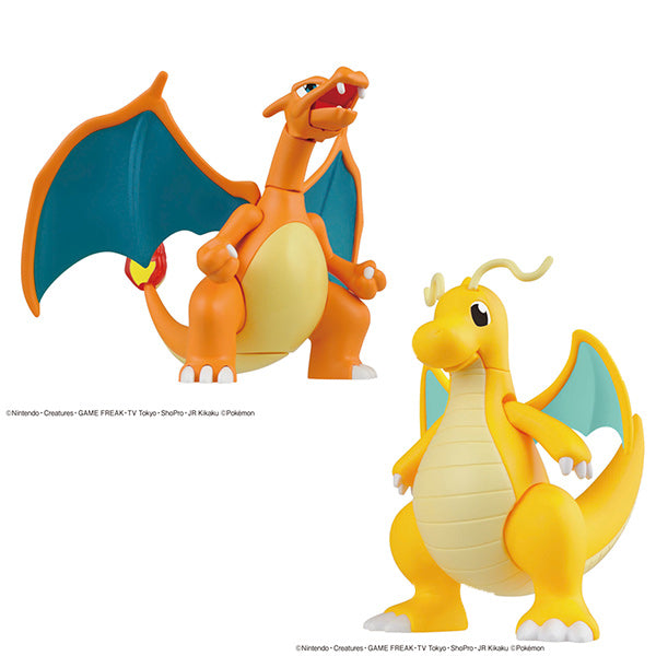 Pokemon Model Kit: Charizard & Dragonite