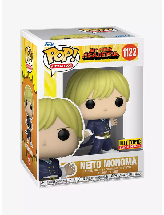 Funko My Hero Academia Pop! Animation Neito Monoma Vinyl Figure Hot Topic Exclusive