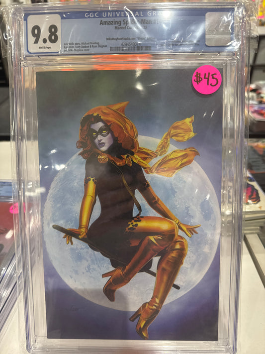 Amazing Spider-man #14 MikeMayhew Studio Virgin variant 9.8 Slab