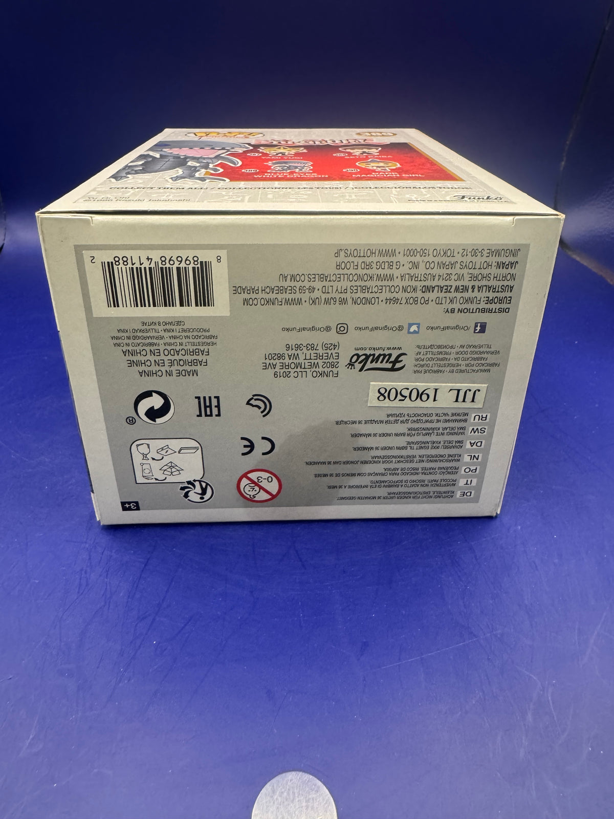 Funko Pop! Vinyl: Blue Eyes White Dragon (Silver) Box Lunch Exclusive