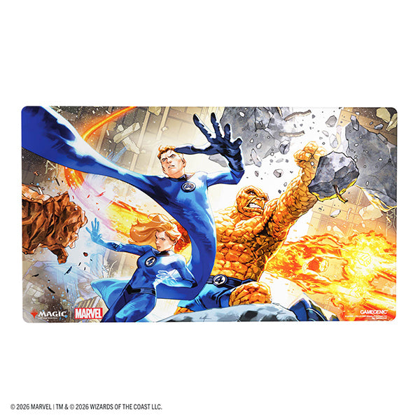 MTG: Shiny Playmat - Marvel Super Heroes - The Fantastic Four