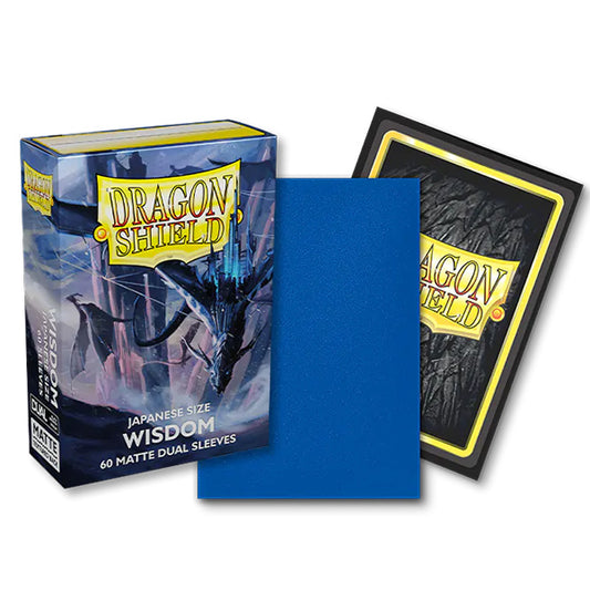 Dragon Shield Dual Matte Sleeves - Japanese Size - Wisdom