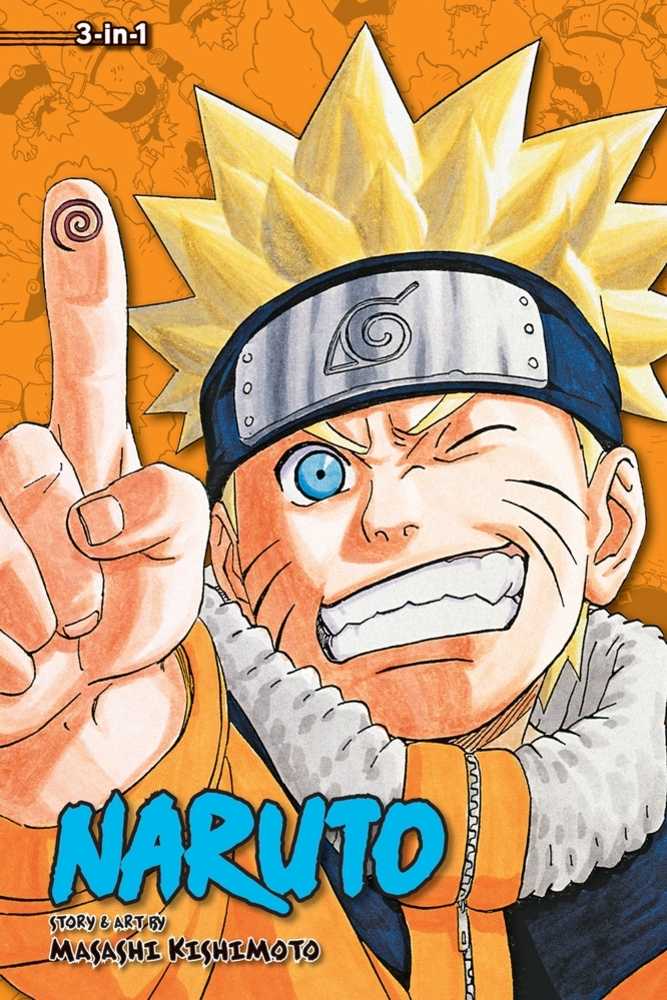 Naruto 3 In1 TPB Volume 08