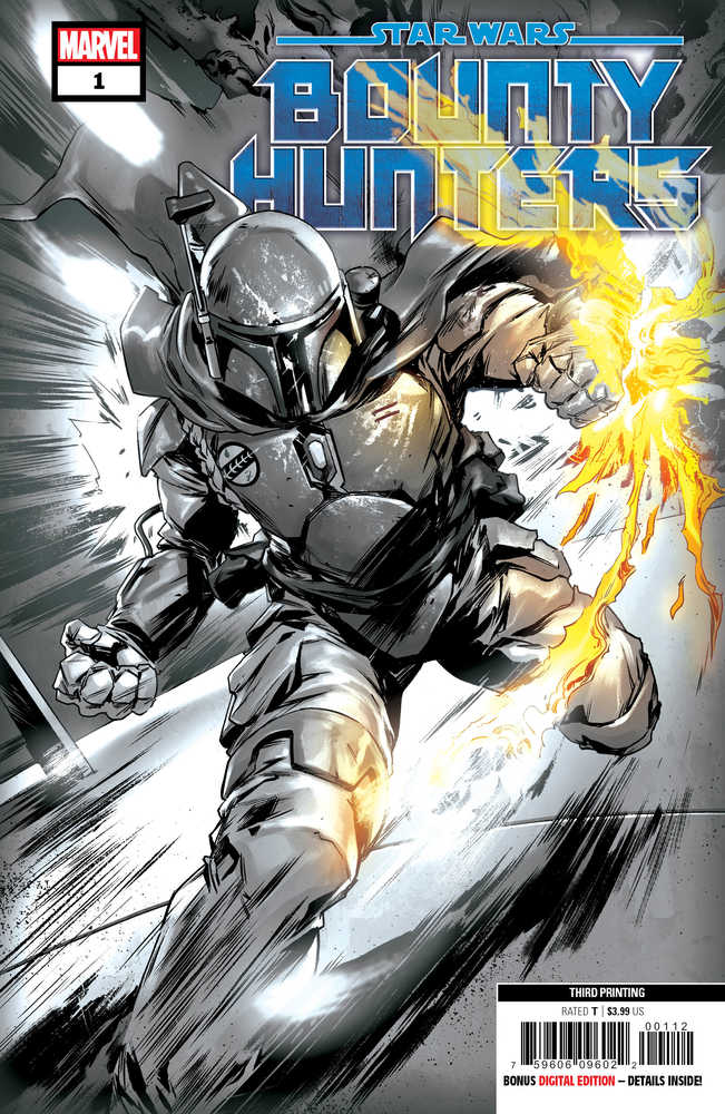 Star Wars Bounty Hunters #1 3 Rd Printing Villanelli Variant