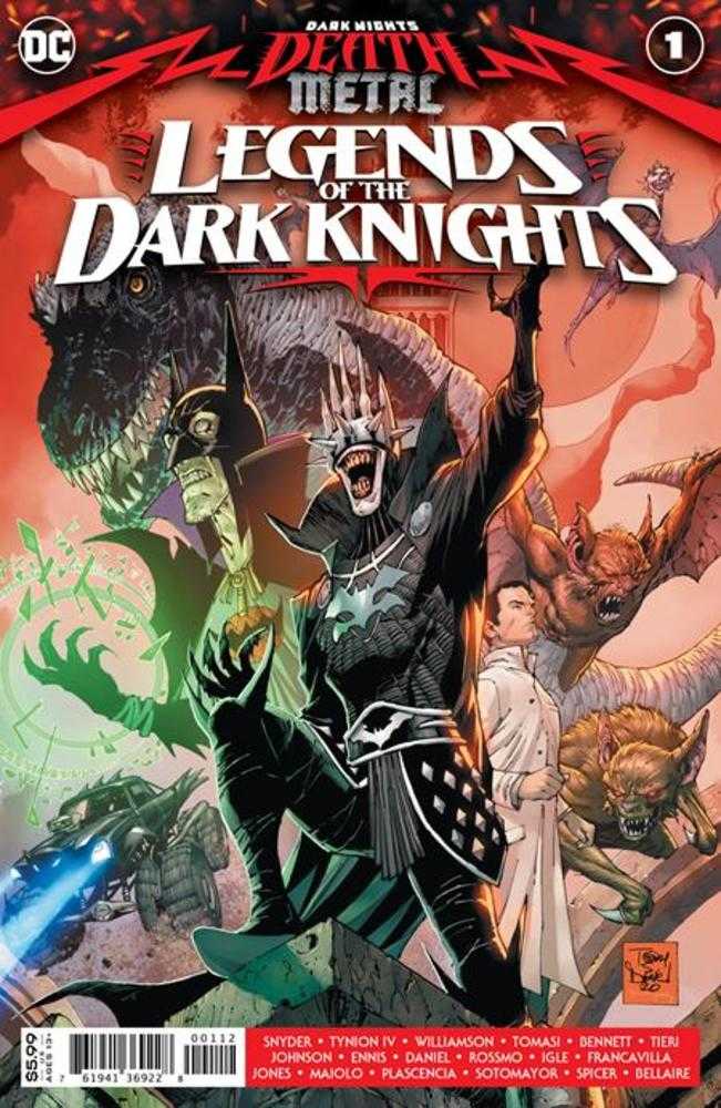 Dark Nights Death Metal Legends Ot Dark Knights #1 2nd Print