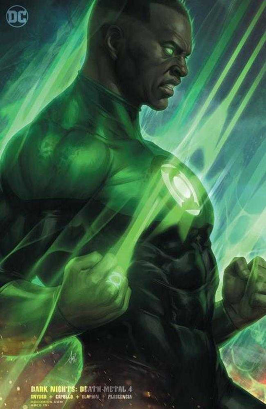 Dark Nights Death Metal #4 (Of 7) Cover D Stanley Artgerm Lau Green Lantern John Stewart Variant