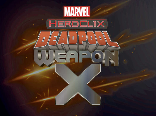 Marvel Heroclix Deadpool Weapon X Play At Home Kit