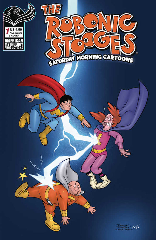 Robonic Stooges Saturday Morning Cartoons #1 Cover B Fridolfs