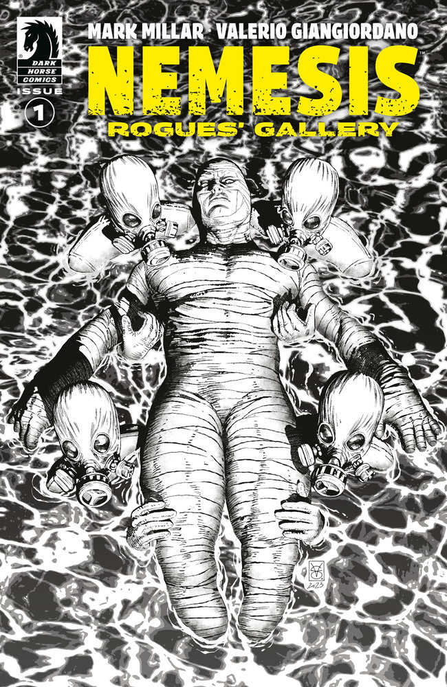 Nemesis: Rogues' Gallery #1 (Cover B) (1 in 10) (Black & White) (Valerio Giangiordano)