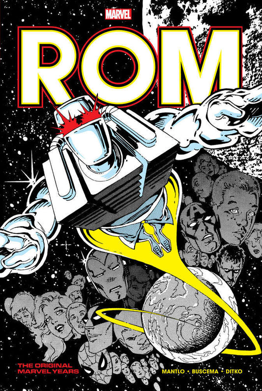 Rom Original Marvel Years Omnibus Hardcover Volume 03 Russell Cover