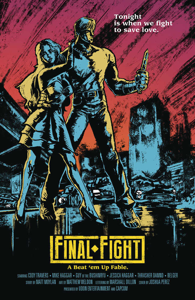 Final Fight #1 (Of 4) Cover E 5 Copy Variant Edition Josh Perez