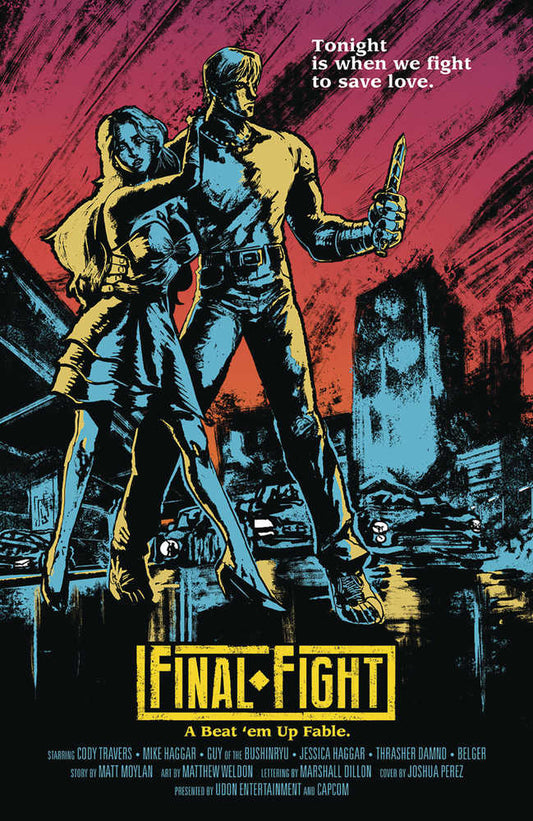 Final Fight #1 (Of 4) Cover E 5 Copy Variant Edition Josh Perez