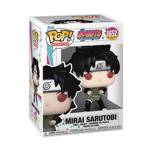 Pop Animation Boruto Mirai Sarutobi Vinyl Figure