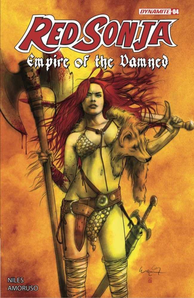 Red Sonja Empire Damned #4 Cover C Gunduz