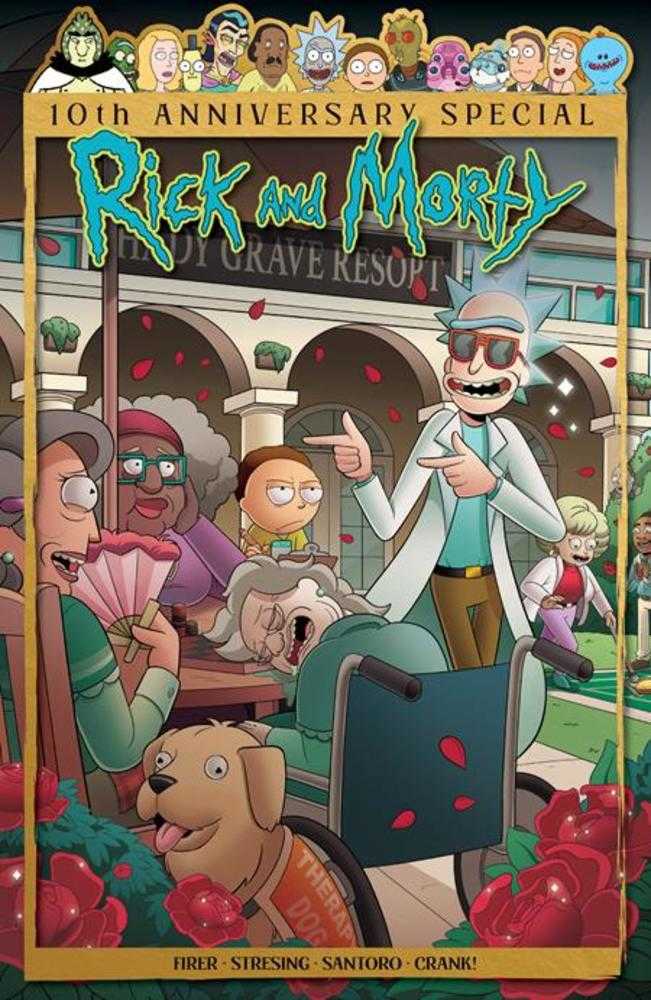 Rick And Morty 10th Anniversary Special #1 (One Shot) Cover C Suzi Blake Variant