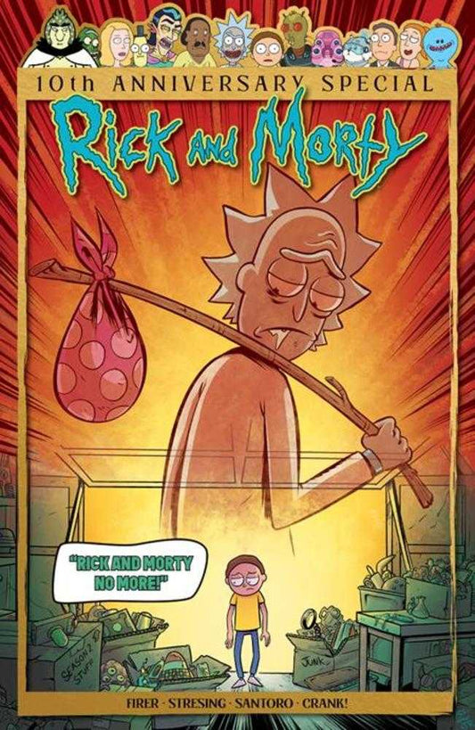 Rick And Morty 10th Anniversary Special #1 (One Shot) Cover D 1 in 10 Inc Fred C Stresing Variant