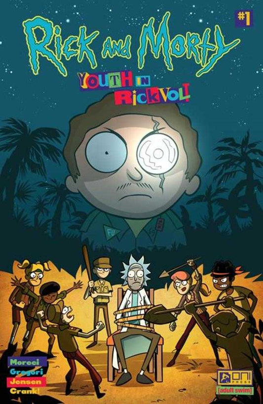 Rick And Morty Youth In Rickvolt #1 Cover B Sarah Burrini Variant (Mature)