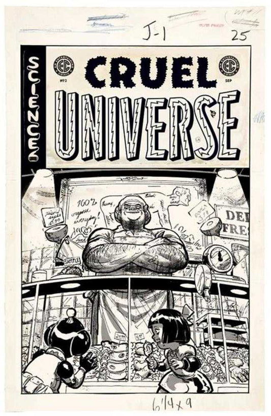 EC Cruel Universe #2 (Of 5) Cover D Inc 1:20 Riley Rossmo Black & White Artist Edition Variant (Mature)