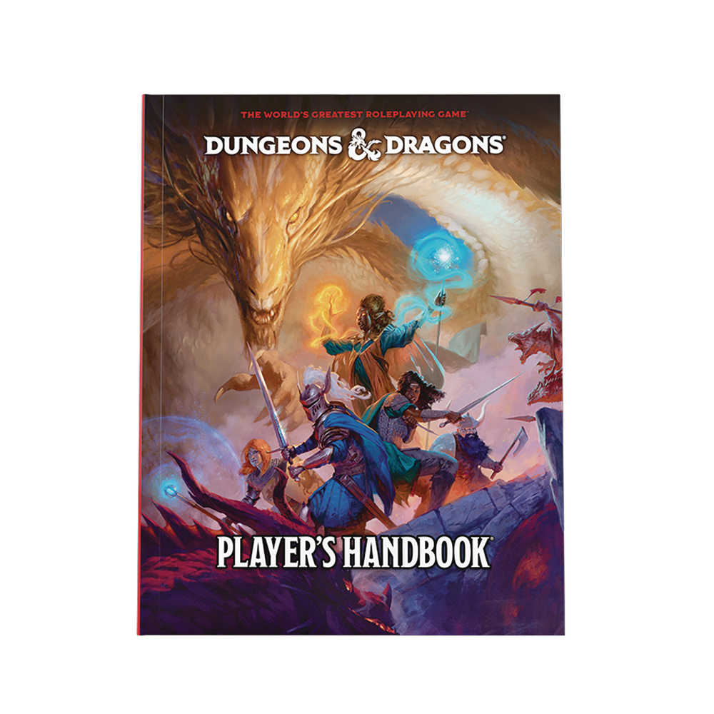 Dungeons & Dragons  Role Playing Game Players Handbook Hardcover (2024)