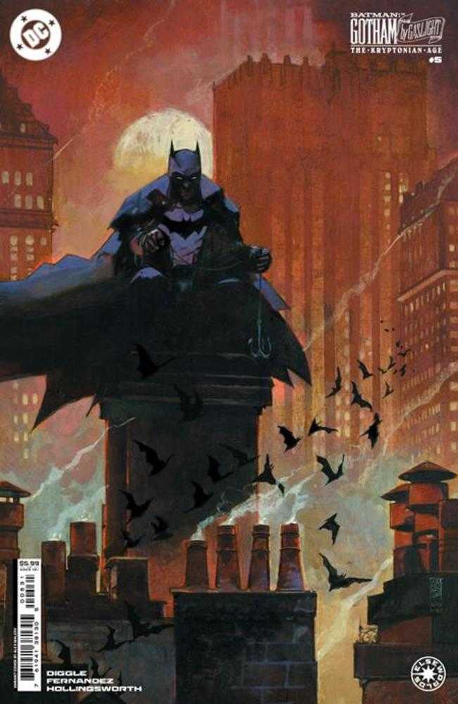 Batman Gotham By Gaslight The Kryptonian Age #5 (Of 6) Cover C Alex Maleev Card Stock Variant