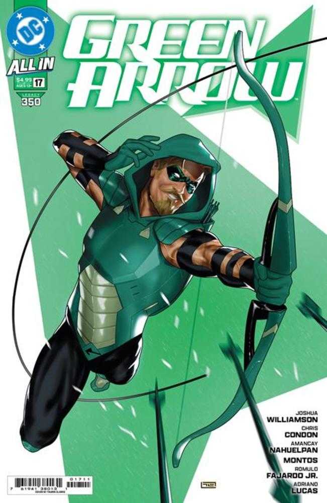 Green Arrow #17 Cover A Taurin Clarke