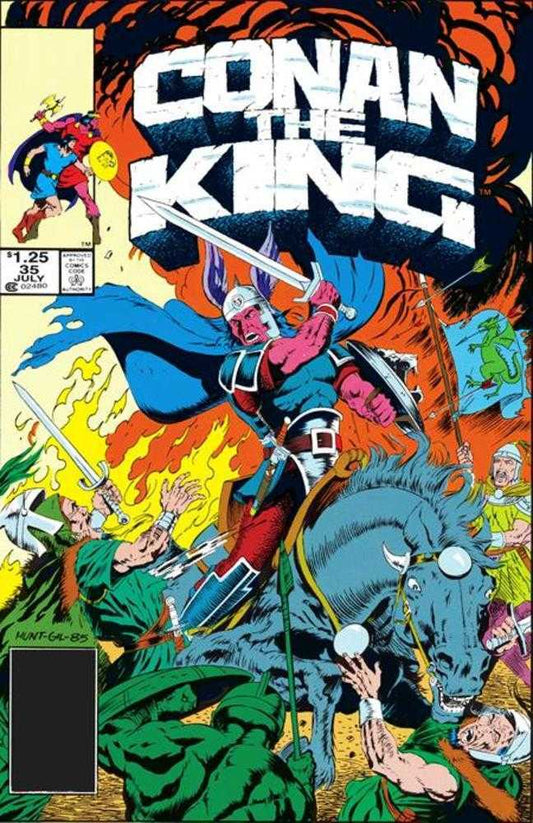 King Conan The Original Comics Omnibus Hardcover Volume 02 Direct Market Edition Judith Hunt Cover (Mature)