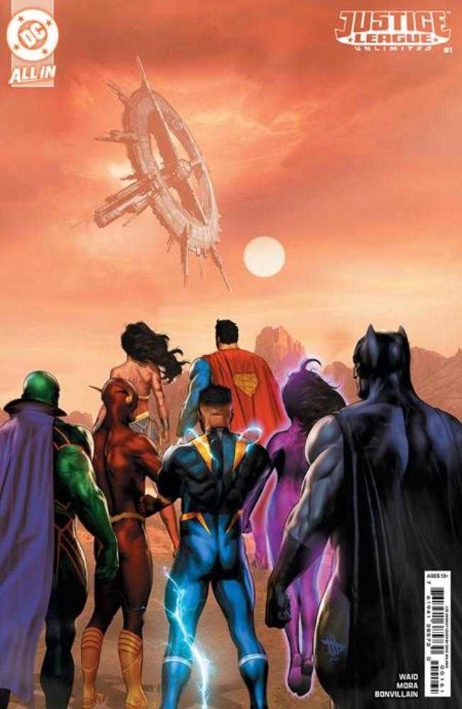 Justice League Unlimited #1 Cover I 1 in 25 Dave Wilkins Card Stock Variant