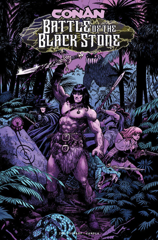 Conan the Barbarian Battle Black Stone #4 (Of 4) Cover B Belanger