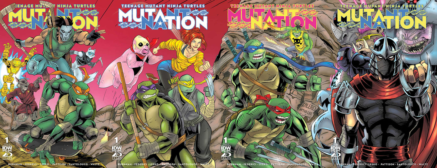 Select Exclusive Teenage Mutant Ninja Turtles Mutant Nation #1 (Signed)