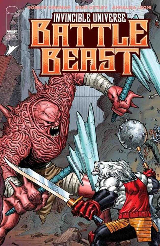 Invincible Universe Battle Beast #2 Cover C 1 in 10 Ej Su Variant