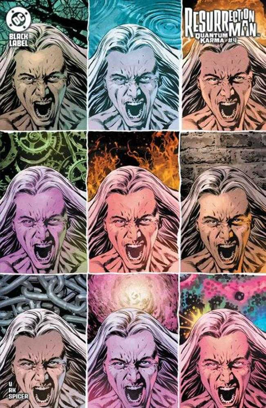 Resurrection Man Quantum Karma #4 (Of 6) Cover B Mike Perkins Card Stock Variant (Mature)