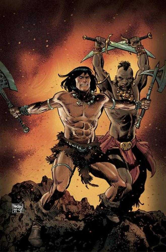 Conan The Barbarian #23 Cover E Dan Panosian Foil Full Art Variant (Mature)