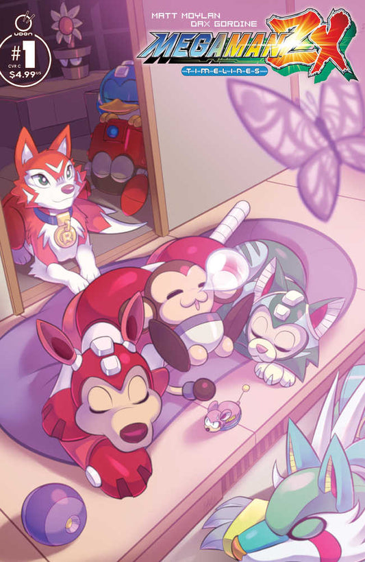 Mega Man Zx Timelines #1 Cover C 5 Copy Variant Edition Dickman