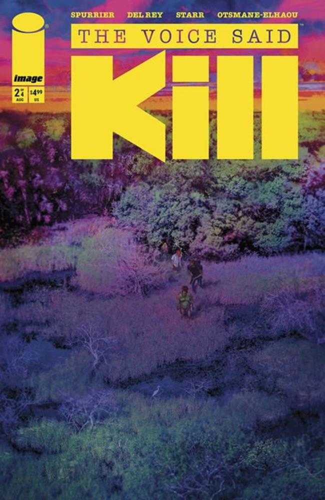 The Voice Said Kill #2 (Of 4) Cover A Vanesa Del Rey (Mature)