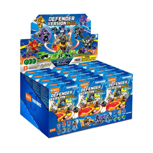 Transformers Blockees: 2-inch Defender Model Kit - Heavy Metal War