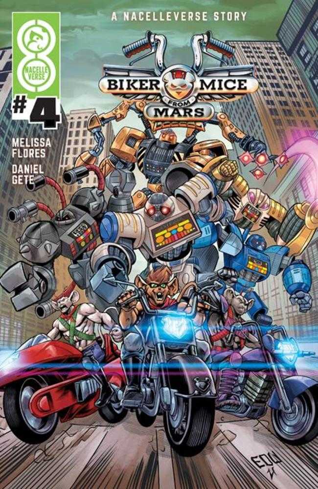 Biker Mice From Mars (2025) #4 Cover A Edu Souza