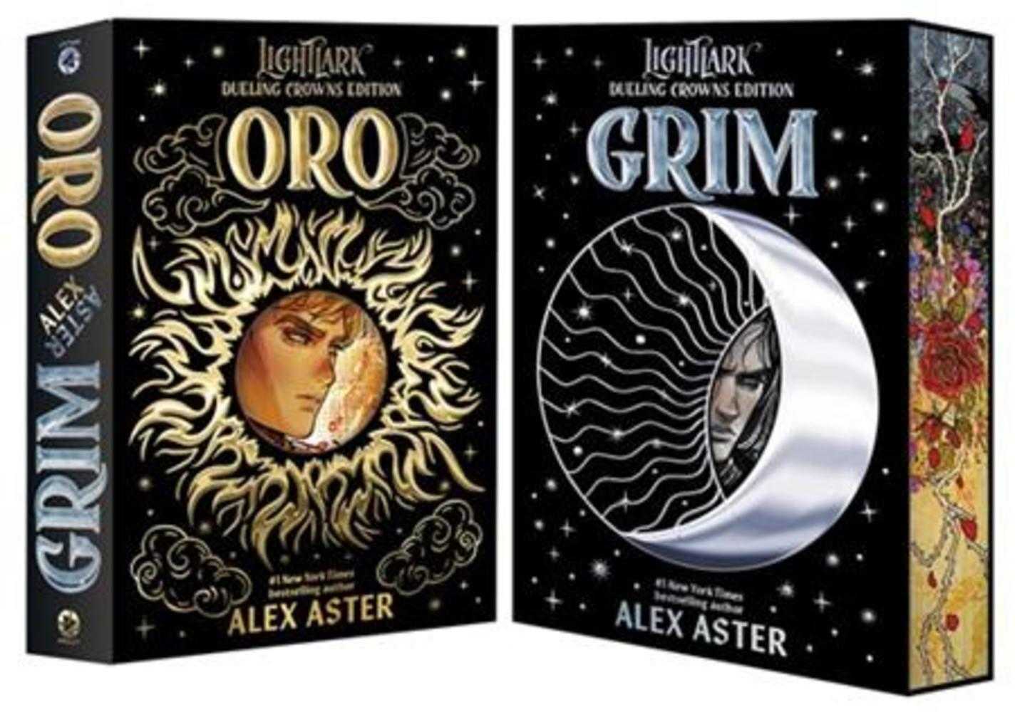 Grim And Oro Dueling Crowns Edition Hardcover A Lightlark Saga Deluxe Companion Book