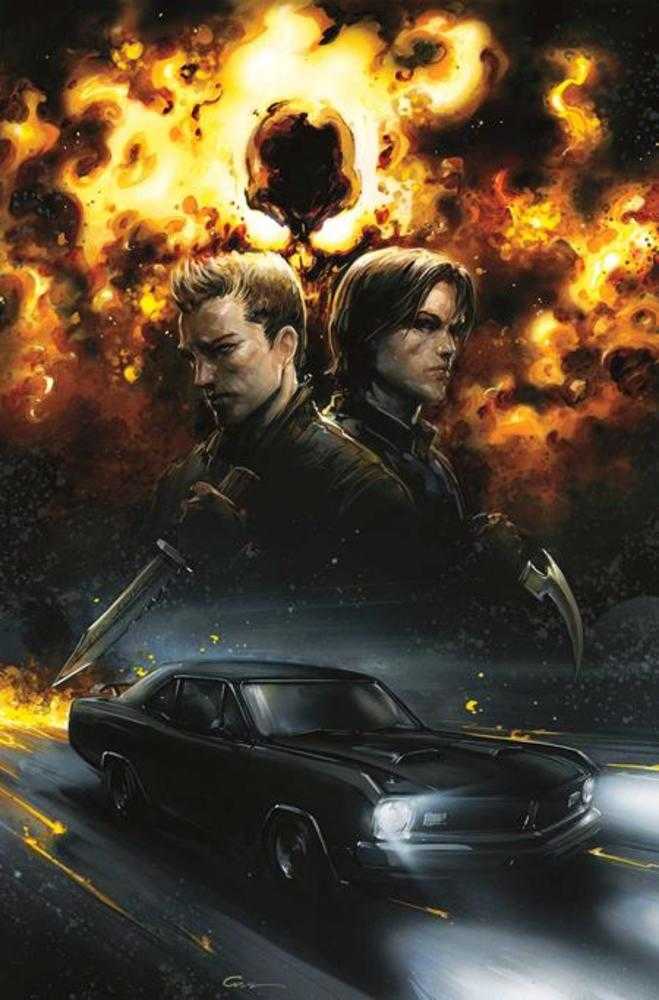Supernatural #1 Cover P 1 in 50 Clayton Crain Full Art Variant