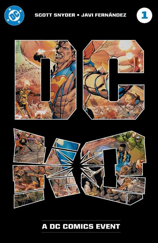 DC K.O. #1 (Of 5) Javier Fernandez Acetate cover