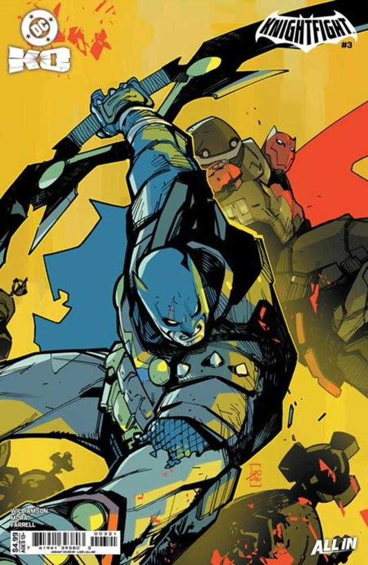 DC K.O. Knightfight #3 (Of 4) Cover B Ludo Lullabi Card Stock Variant