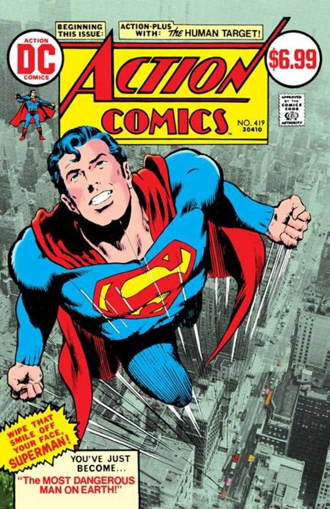 Action Comics #419 Facsimile Edition Cover B Neal Adams Foil Variant