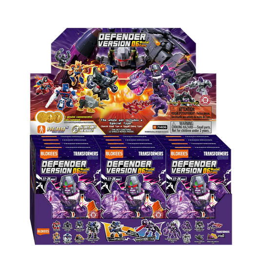 Transformers Blockees: 2-inch Defender Model Kit - Brutal Fang